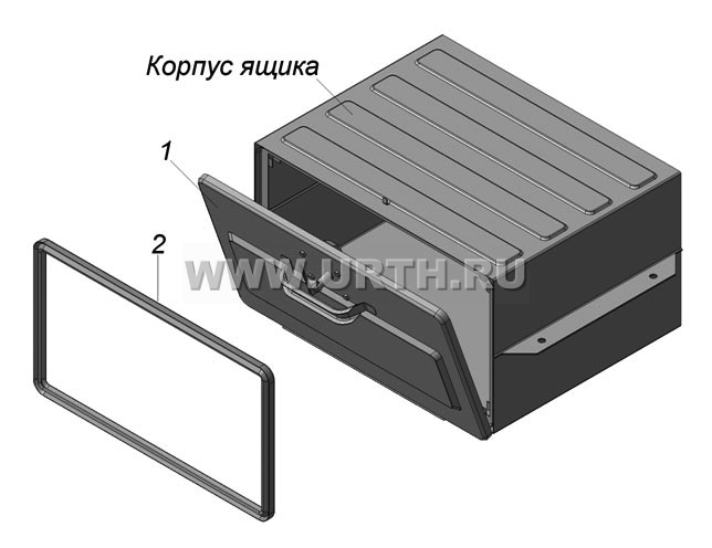 6606-3919010 Ящик для ЗИП в сборе